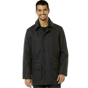 Covington wool 3/4 length field town jacket